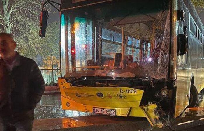 Beykoz İETT otobüsü feci kaza