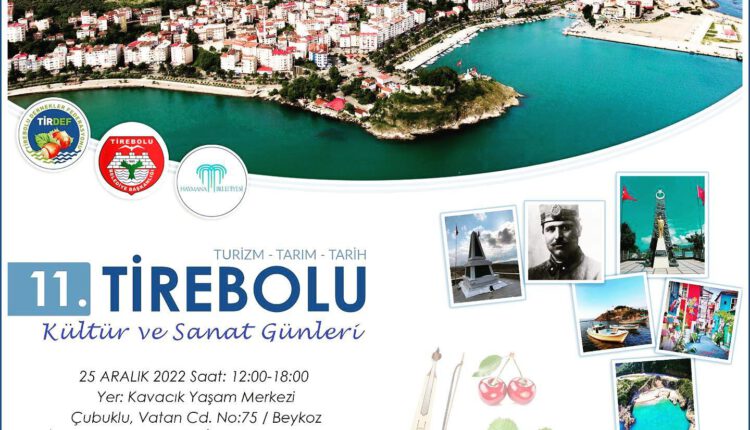 11. Tirebolu Kültür ve Sanat Günleri Beykoz’da yapılacak