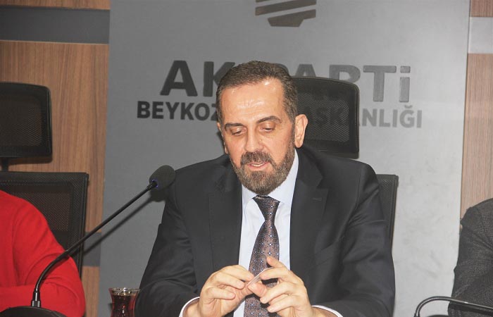 AK Parti Beykoz İlçe Başkanı Muhammed Hanefi Dilmaç