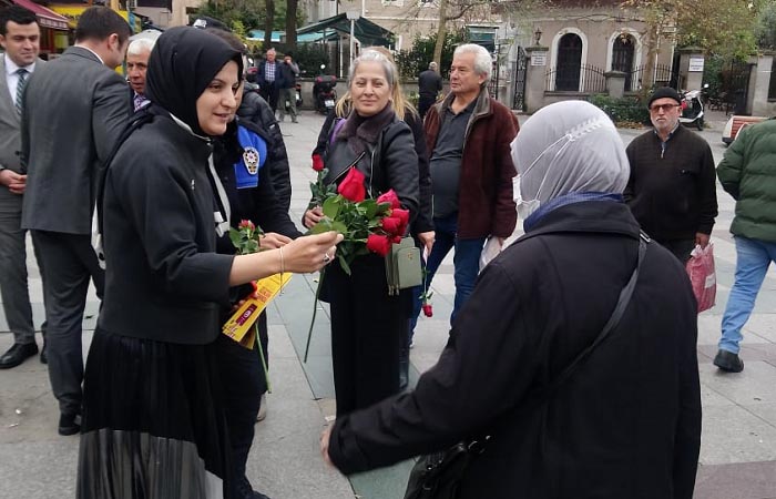 Beykoz 25 Kasım Kadına Yönelik Şiddete Karşı Uluslararası Mücadele Günü 
