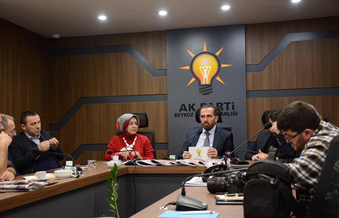 AK Parti Beykoz İlçe Başkanlığı 10 Ocak Çalışan Gazeteciler Günü 