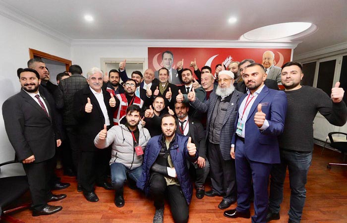 Yeniden Refah Partisi Genel Başkanı Dr. Fatih Erbakan Beykoz ziyareti