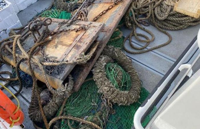 Beykoz’da 400 kiloluk kaçak balığa el konuldu