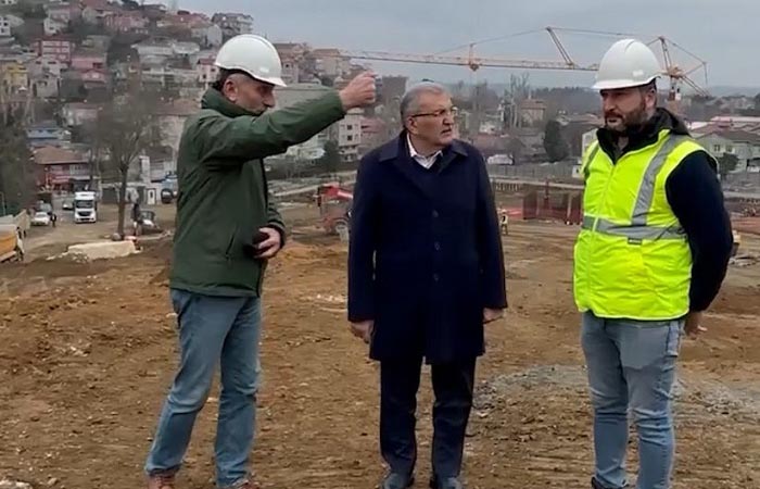 Beykoz Belediye Başkanı Murat Aydın kentsel dönüşüm alanından seslendi 