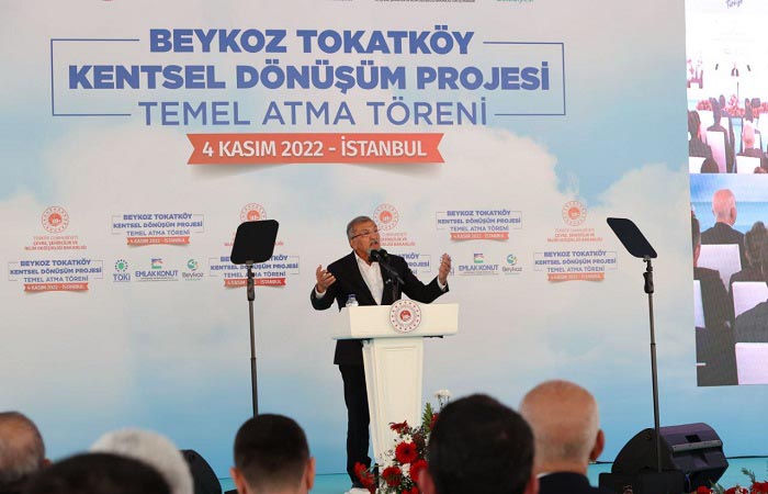 Tokatköy Kentsel Dönüşüm Projesi Temel Atma Töreni