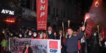 CHP Beykoz Cumhuriyet için yürüdü