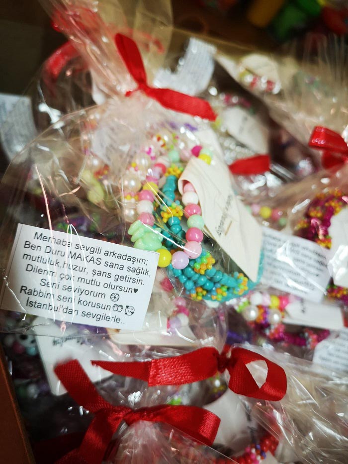 Beykoz öğrencilerinden depremzede arkadaşlarına sürpriz