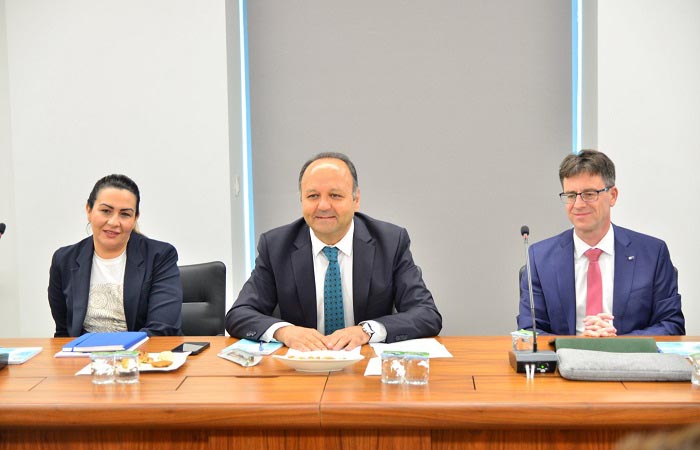 Türk-Alman Üniversitesi Beykoz'da AHK'yı ağırladı