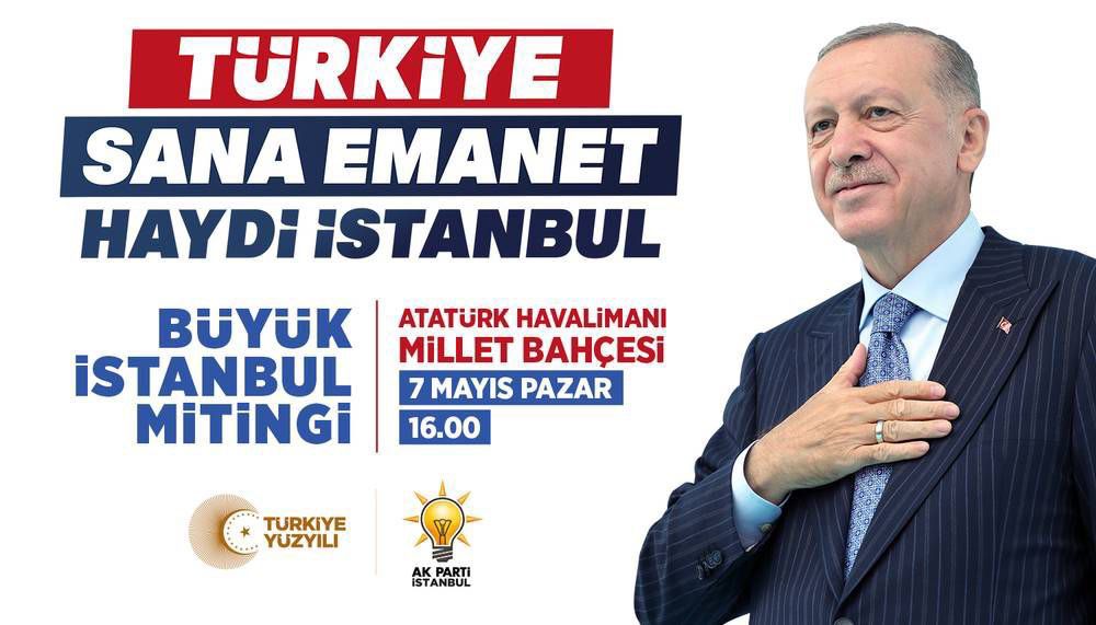 AK Parti'nin İstanbul'daki Yüzyılın Mitingi