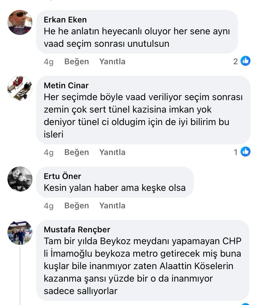 Ekrem İmamoğlu CHP Beykoz’un vaadini yalanladı