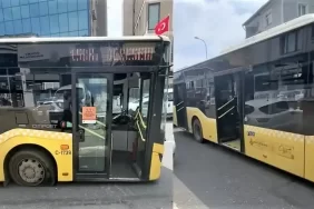 Beykoz’da İETT şoförü aracını bırakıp gitti!