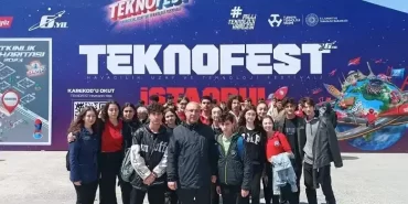 Beykozlu gençler TEKNOFEST’i ziyaret etti