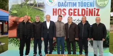 Beykoz’da her yıl 1 milyon fide desteği!