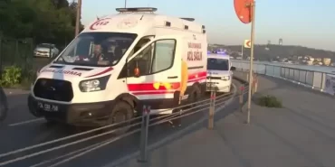 Beykoz’da iki araç kafa kafaya çarpıştı! 2 yaralı