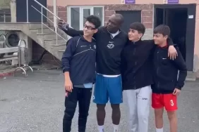 Vincent Aboubakar Beykoz’da minik hayranlarını kırmadı