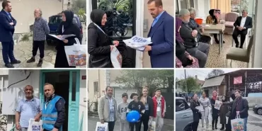 Beykoz’da 72 bin hane 180 bin seçmen ziyaret edilecek!