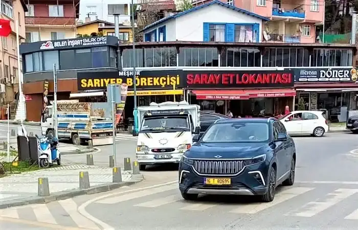 Türkiye’nin otomobili Togg Beykoz sokaklarında!