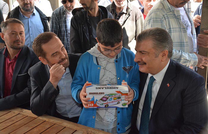 Sağlık Bakanı Fahrettin Koca Beykoz'da hastane müjdesi