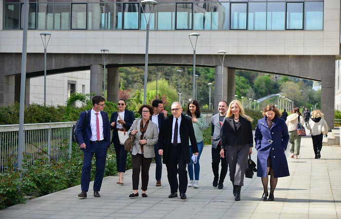 Türk-Alman Üniversitesi Beykoz'da AHK'yı ağırladı