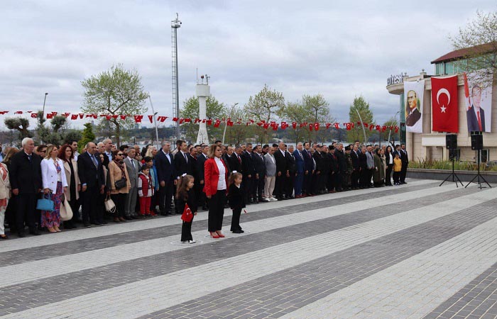 Beykoz’da 23 Nisan resmi törenle kutlandı