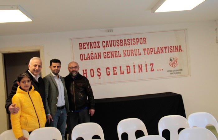 Beykoz Çavuşbaşıspor'da başkan yeniden Yaşar Şahin
