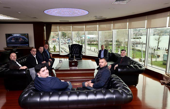 Yeniden Refah Partisi’nden Beykoz Belediye Başkanı Murat Aydın’a ziyaret