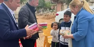 Beykoz’dan Hataylı özel çocuklara sevgi dolu hediyeler