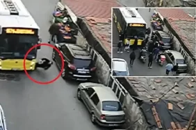 Beykoz’da peş peşe hayrete düşüren kaza!