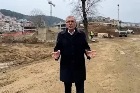 Başkan Aydın kentsel dönüşüm alanından seslendi