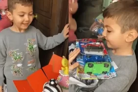 Depremzede Çınar’a Beykoz’da doğum günü sürprizi