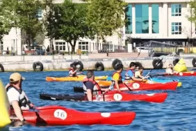 Beykoz'da nostaljik su sporları festivali