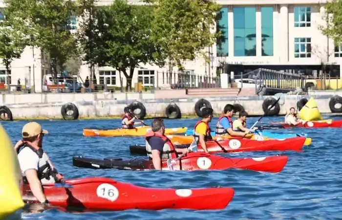 Beykoz'da nostaljik su sporları festivali