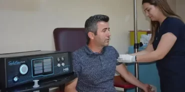 Ozon tedavisi Beykoz'da uygulanmaya başladı