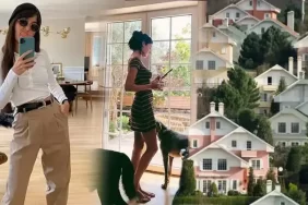Hande Erçel Beykoz’daki lüks villasını paylaştı