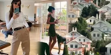 Hande Erçel Beykoz’daki lüks villasını paylaştı