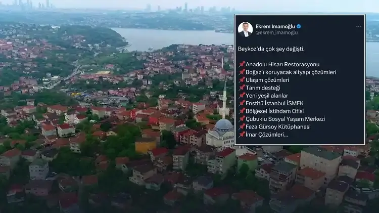 İmamoğlu’nun Beykoz algısı ve gerçekler!