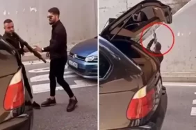 Beykoz’da infial yaratan şahıs tüfekle yakalandı