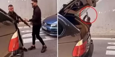 Beykoz’da infial yaratan şahıs tüfekle yakalandı