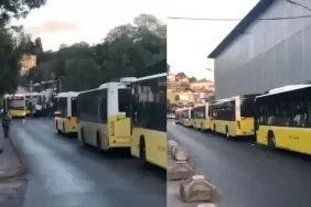 İETT kazası Beykoz’da trafiği felç etti!