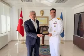 Başkan Aydın'dan İstanbul Boğaz Komutanlığına ziyaret