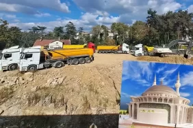 Beykoz Kavacık’a cami yapımı kaldığı yerden başladı