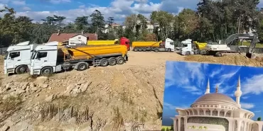 Beykoz Kavacık’a cami yapımı kaldığı yerden başladı