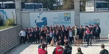 Beykoz Hayvan Rehabilitasyon Merkezi’ne anlamlı ziyaret