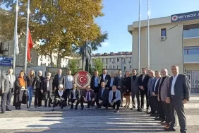 Beykoz muhtarları İsrail’in zulmünü kınadı