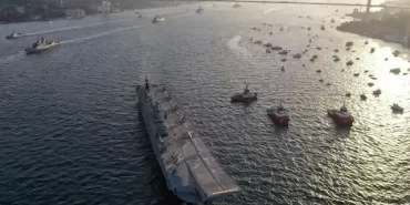 Türk donanmasının en büyük geçidi Beykoz’dan izlendi!