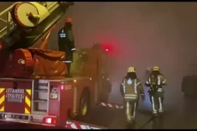 Beykoz'da marangoz atölyesinde çıkan yangın korkuttu