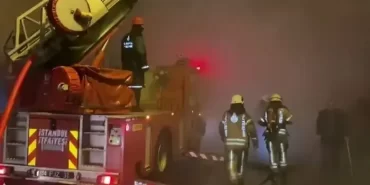 Beykoz'da marangoz atölyesinde çıkan yangın korkuttu