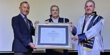 Başkan Murat Aydın’a fahri doktora ünvanı verildi
