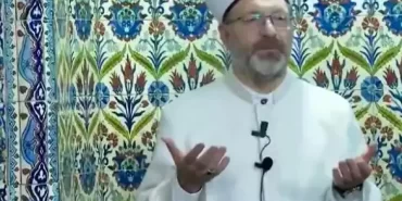 Diyanet İşleri Başkanı Ali Erbaş Beykoz’da Filistinliler için dua etti