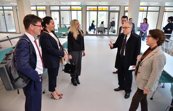 Türk-Alman Üniversitesi Beykoz'da AHK'yı ağırladı